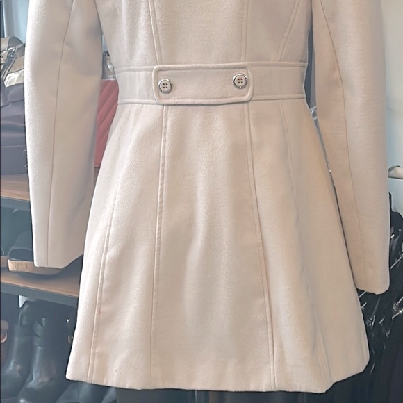 Atmosphere Women's Cream Double-Breasted Pea Coat from the south of France 🇫🇷 - Picture 11 of 14